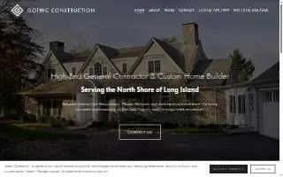 Gothic Construction website