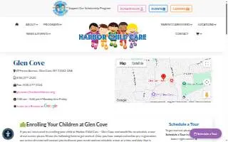 Harbor Child Care website