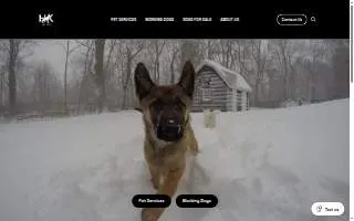 Heritage Kennels NY of Glen Cove website