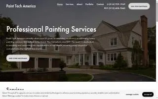 Paint Tech America website
