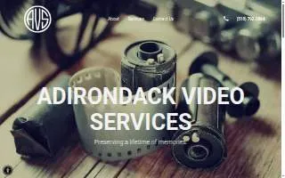 Adirondack Video Services website
