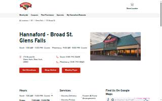 Hannaford Pharmacy