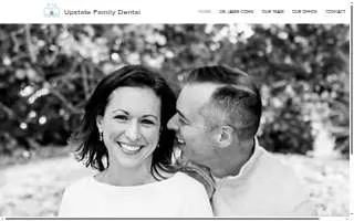 Upstate Family Dental website