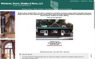 Windows, Doors, Shades & More, LLC