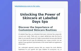 La Bella Day Spa of Great Neck website