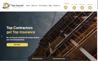Top Insured Agency website