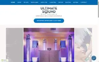 Ultimate Sound DJs of Great Neck website