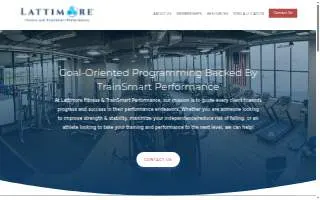 Lattimore Fitness of North Greece website