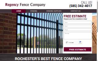 Regency Fence Co. of Greece