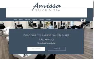 Salon Amissa website