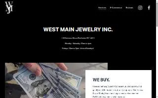 West Main Jewelry Inc of Greece website