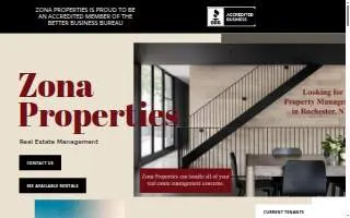 Zona Properties, Inc. - Property/Real Estate Management of Greece website