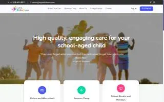 Capital Kids Care Guilderland website