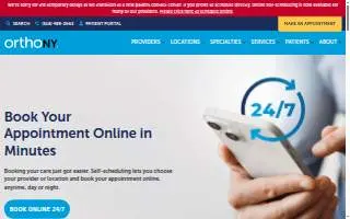 OrthoNY - Schenectady website