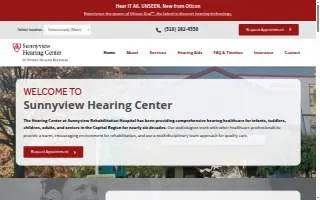 Sunnyview Hearing Center - Guilderland website