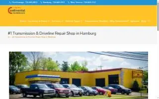 Continental Transmission of Hamburg website