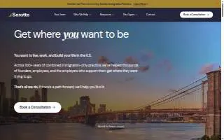 Serotte Law of Hamburg website