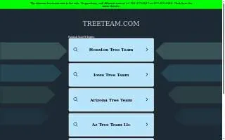Tree Team website
