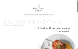 Gracious Thyme- NYC Event Catering of Harrison