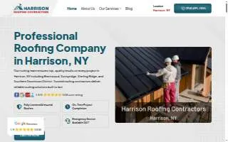 Harrison Roofing Co. website