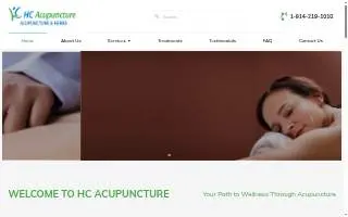 HC Acupuncture of Harrison website