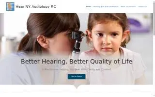 Hear NY Audiology P.C. of Harrison website