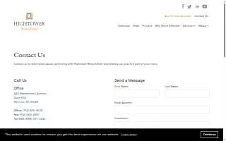 Hightower Westchester website