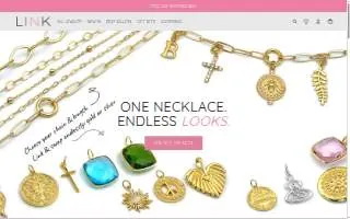 LINK Necklaces website