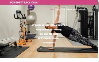 TonedByTracy website
