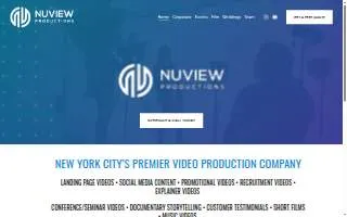 NuView Productions website