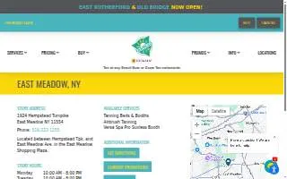 Beach Bum Tanning of Hempstead website