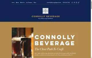Connolly Beverage website