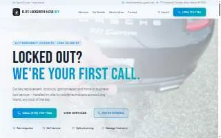 Elite Locksmith & Car Keys of Hempstead website