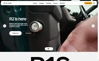 Rivian website