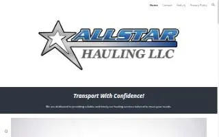 Allstar Hauling LLC of Henrietta website