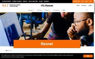 Resnet website