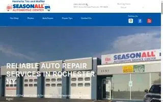 Seasonall Automotive Center website