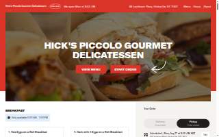 Hick's Piccolo Gourmet Delicatessen