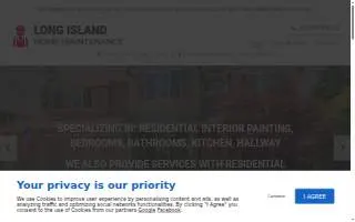 Long Island Home Maintenance of Hicksville website