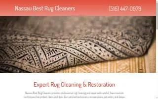 Nassau Best Rug Cleaners website