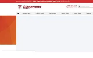 Signarama Ankeny website
