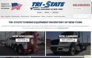 Tri State Towing Equipment of Hicksville website