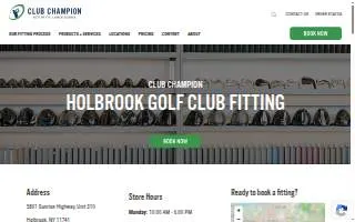 Club Champion of Holbrook website