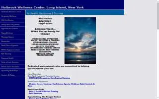 Holbrook Wellness Center website