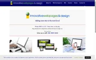 Innovative Web Pages website