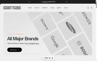Canal Alarm Devices, Inc. of Holtsville website