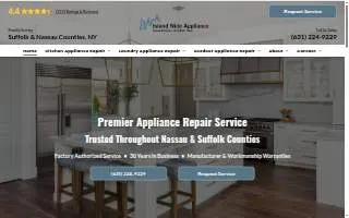 Island Wide Appliance of Holtsville website