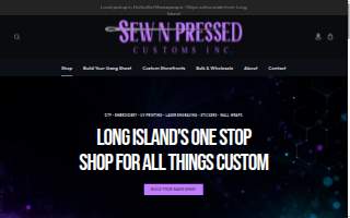 Sew N Pressed customs