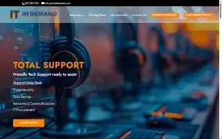 ItinDemand of Huntington website