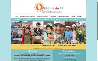 Oyster Babies of Huntington website